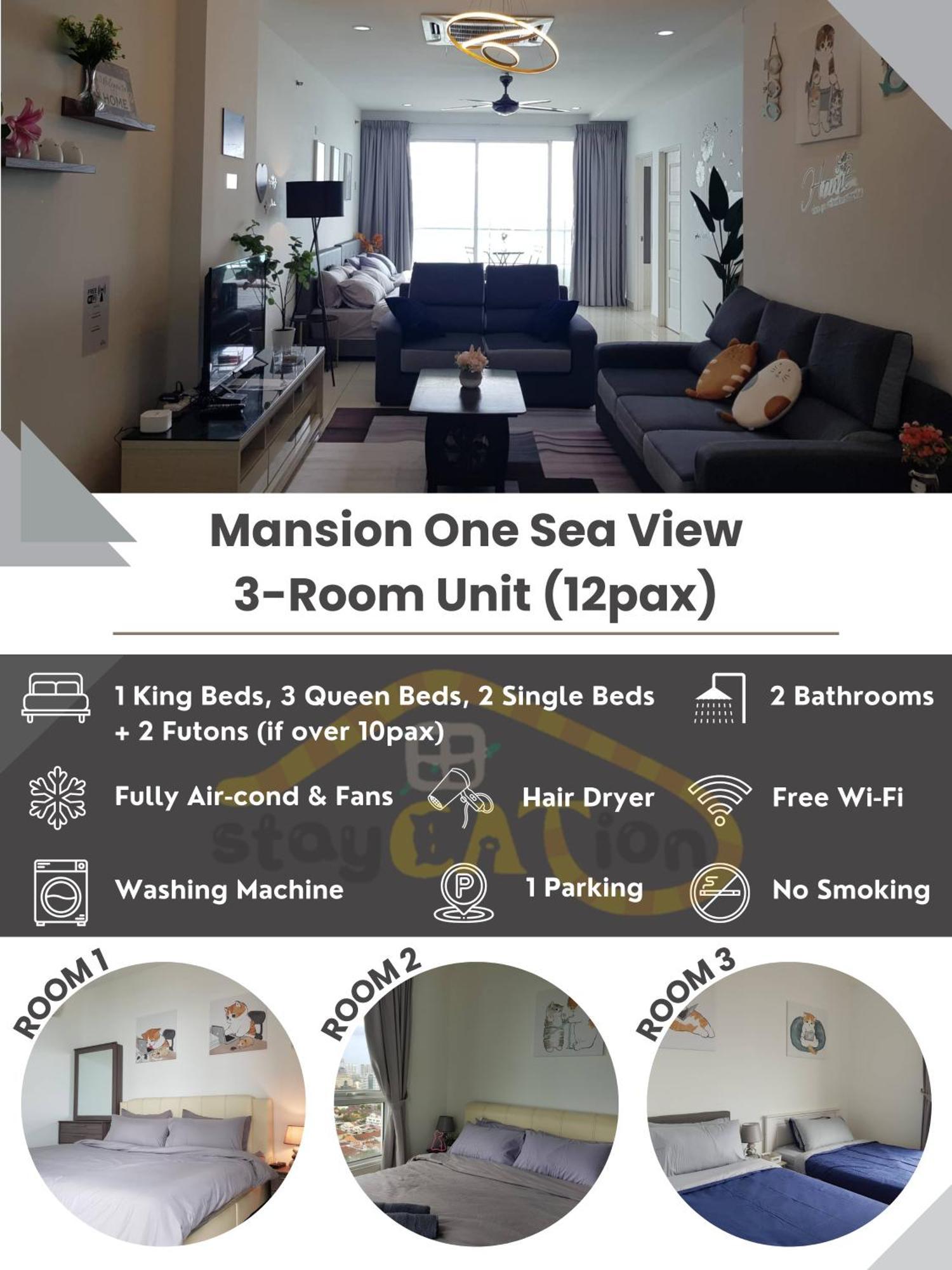 Mansion One Suite By Staycation Homestay จอร์จทาวน์ ภายนอก รูปภาพ