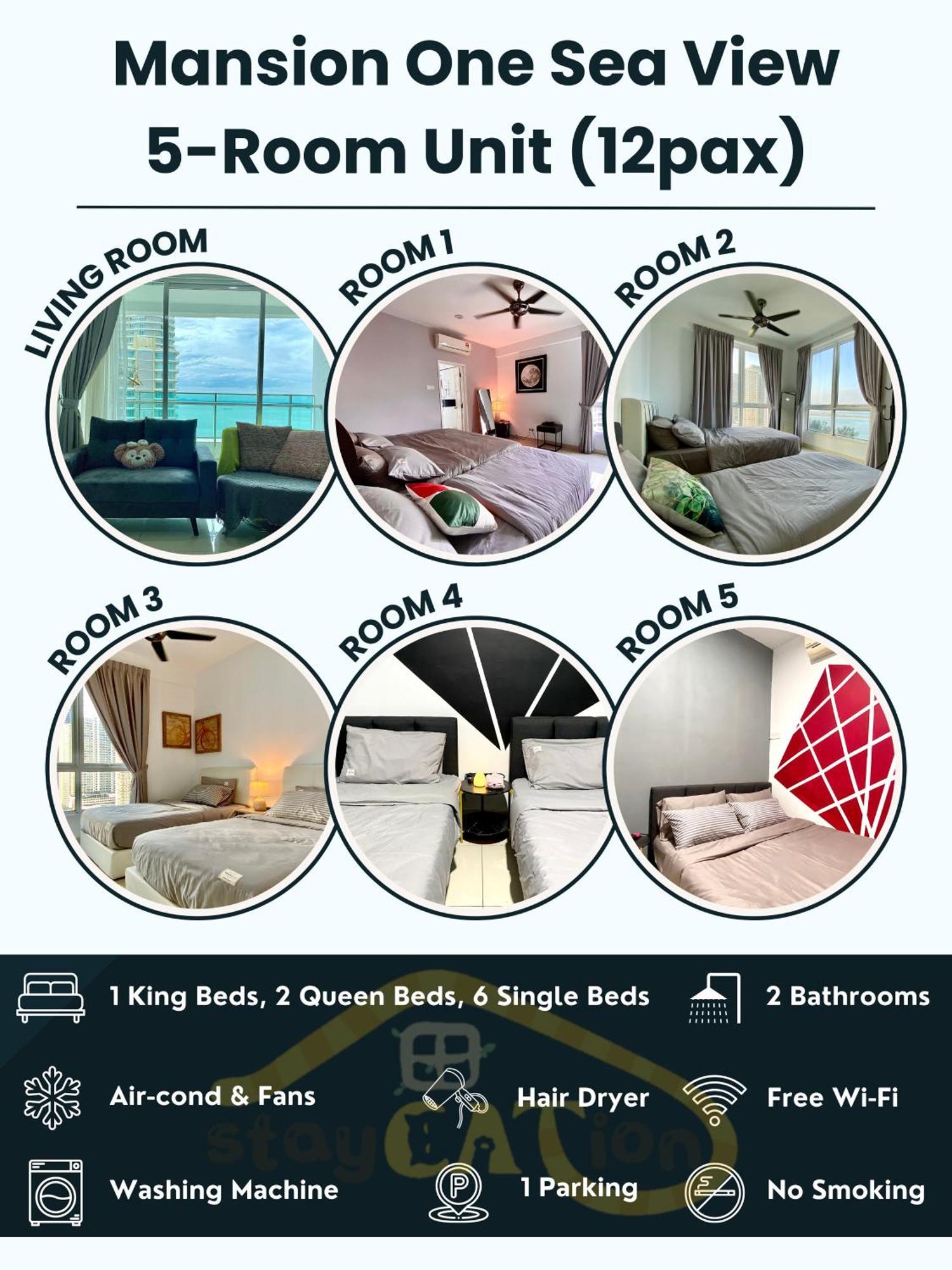 Mansion One Suite By Staycation Homestay จอร์จทาวน์ ภายนอก รูปภาพ
